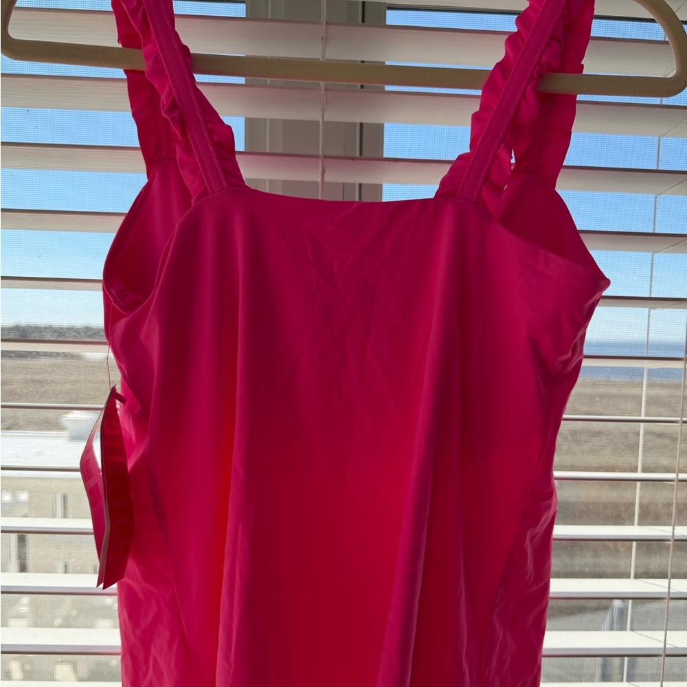 Hot Pink Lilly Pulitzer Tank Top - Picture 4 of 4